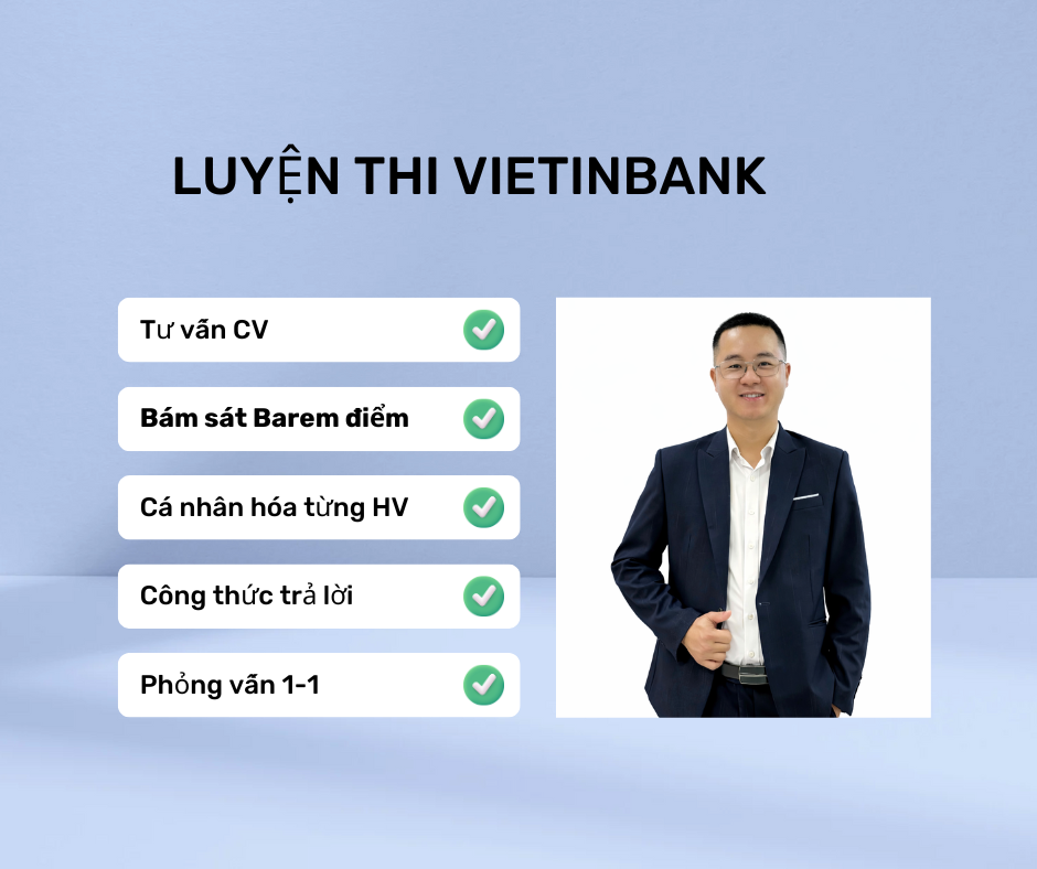LUYỆN THI VIETINBANK – COOMING SOON